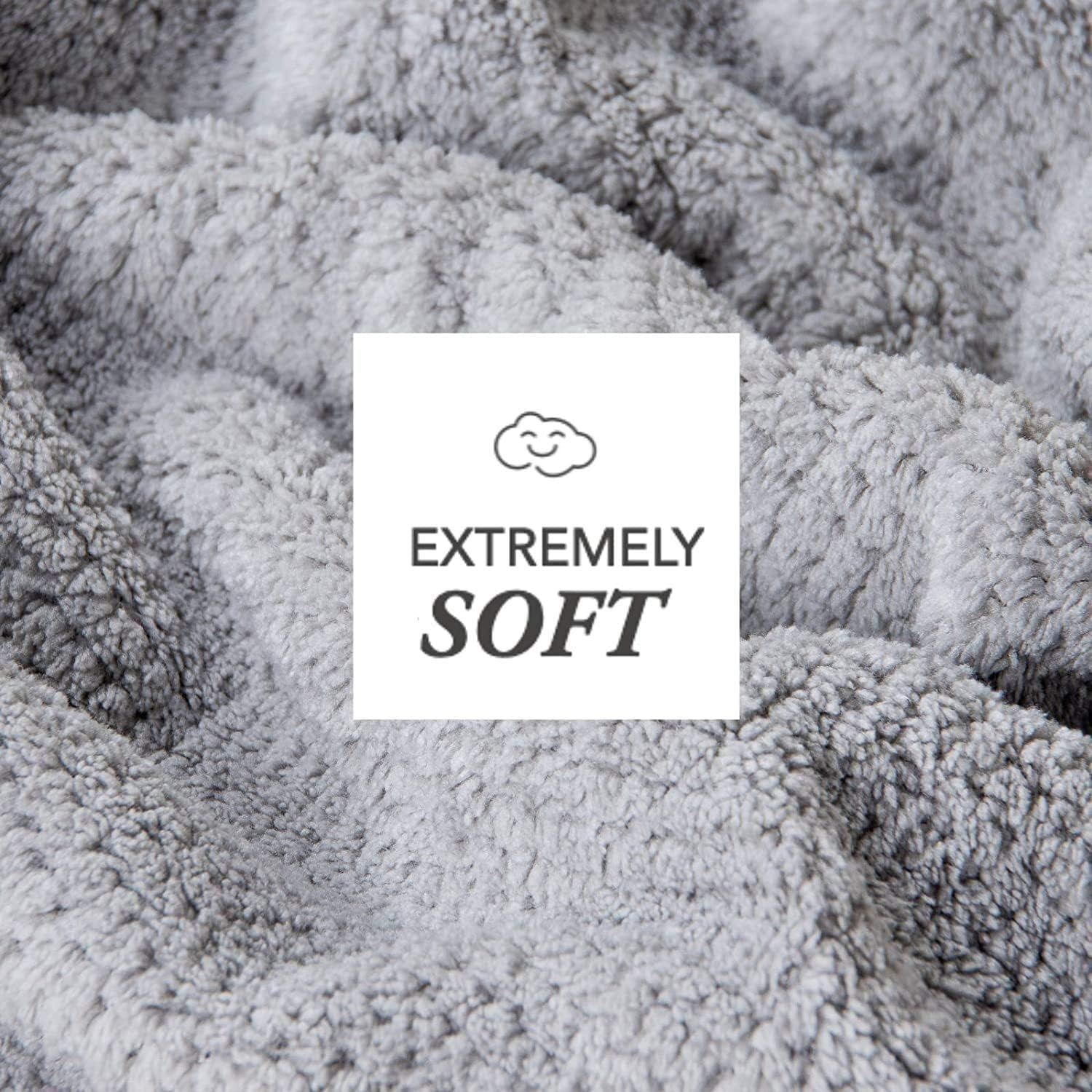 VOLO Super Hero XL Hair Towel | Super Absorbent Quick Dry Nanoweave | Reduces Dry Time by 50% | Large Wrap for All Hair Types (Super Hero Luna Gray - Tube) image number 1