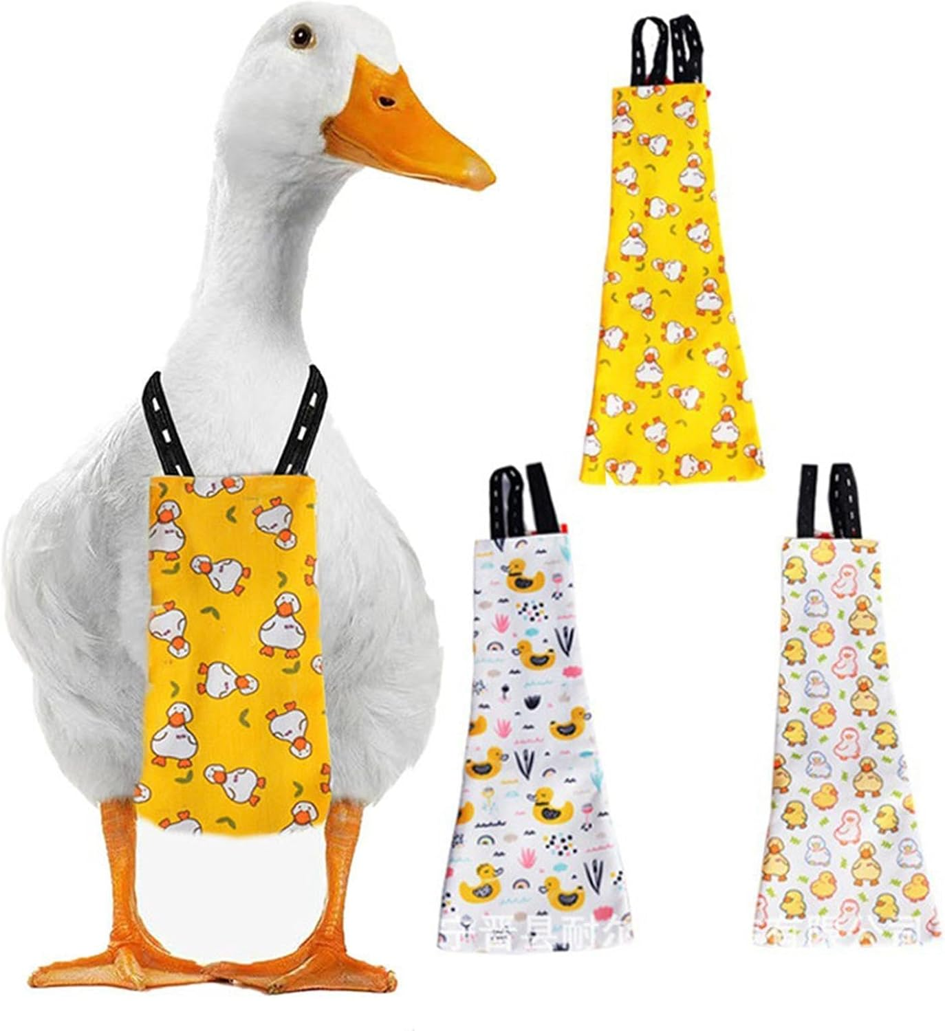 Chicken Diapers,Chicken Clothes Poultry Diapers Reusable Farm Pet Diapers for Duckling - Washable Leak- Proof Duck Diapers for Hens Poultry Duck image number 2