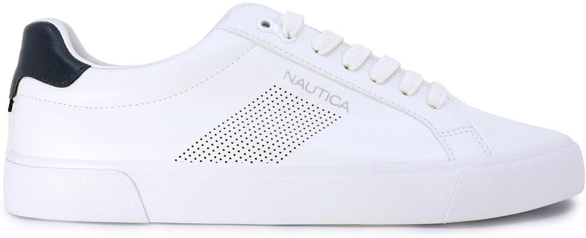 Nautica Men'S Classic Lace-Up Low Top Fashion Sneaker Loafer - Stylish and Comfortable Casual Shoe image number 3