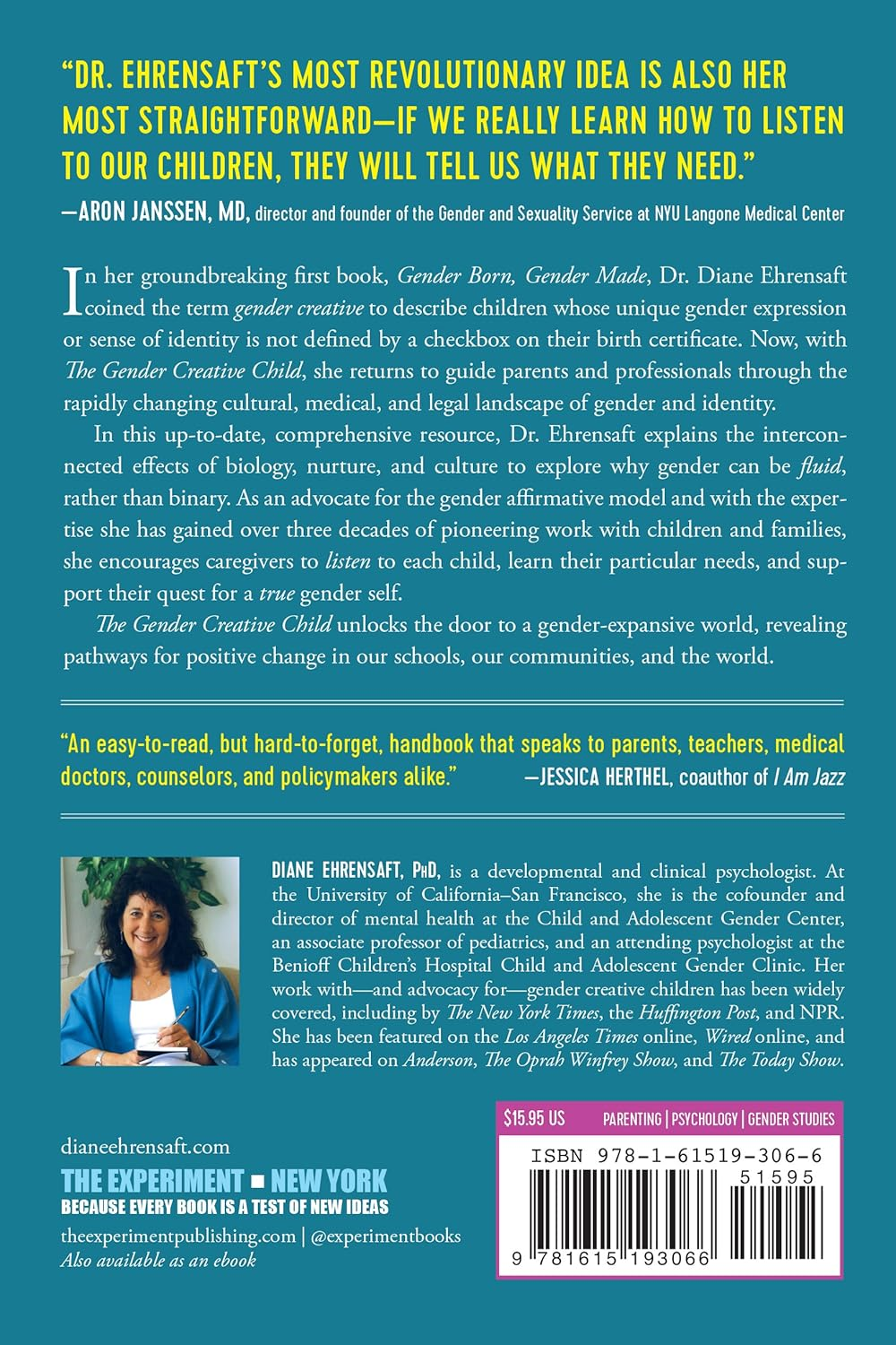 Gender Creative Child: Pathways for Nurturing and Supporting Children Who Live outside Gender Boxes image number 6