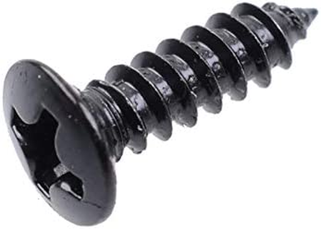 SAPHUE 3MM Electric Guitar Bass Pickguard Screws Pick Guards Scratch Plate Mounting Screws for Fender Strat ST Tele TL Stratocaster Telecaster Gibson LP Les Paul SG Guitar Pack of 50 (Black) - Gold image number 4