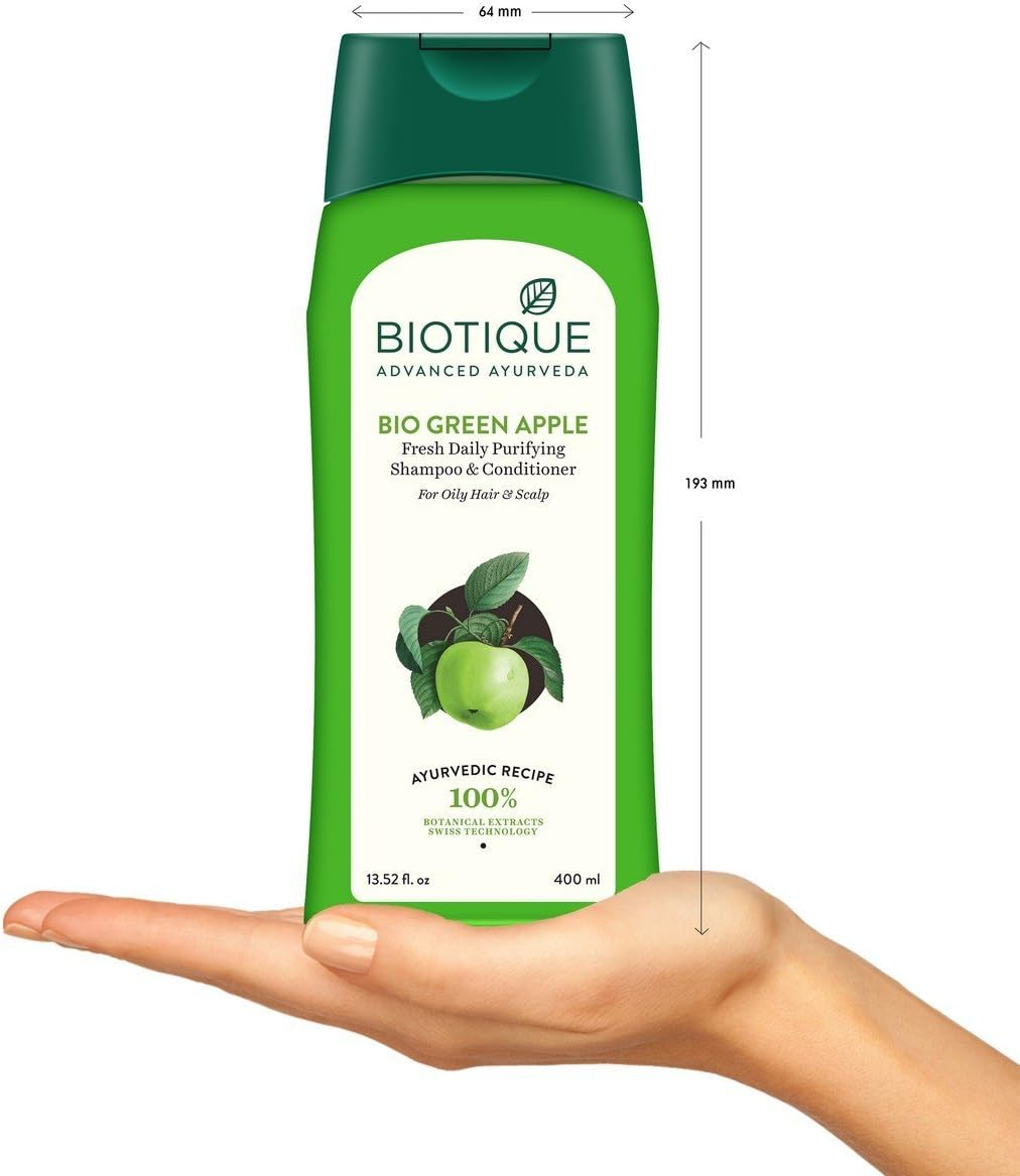 Biotique Green Apple Shampoo, 400Ml