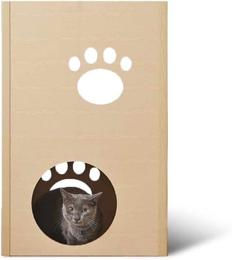 Iris Ohyama P-NT2 Cat Tower, 2-Tier, Reinforced Cardboard image number 5
