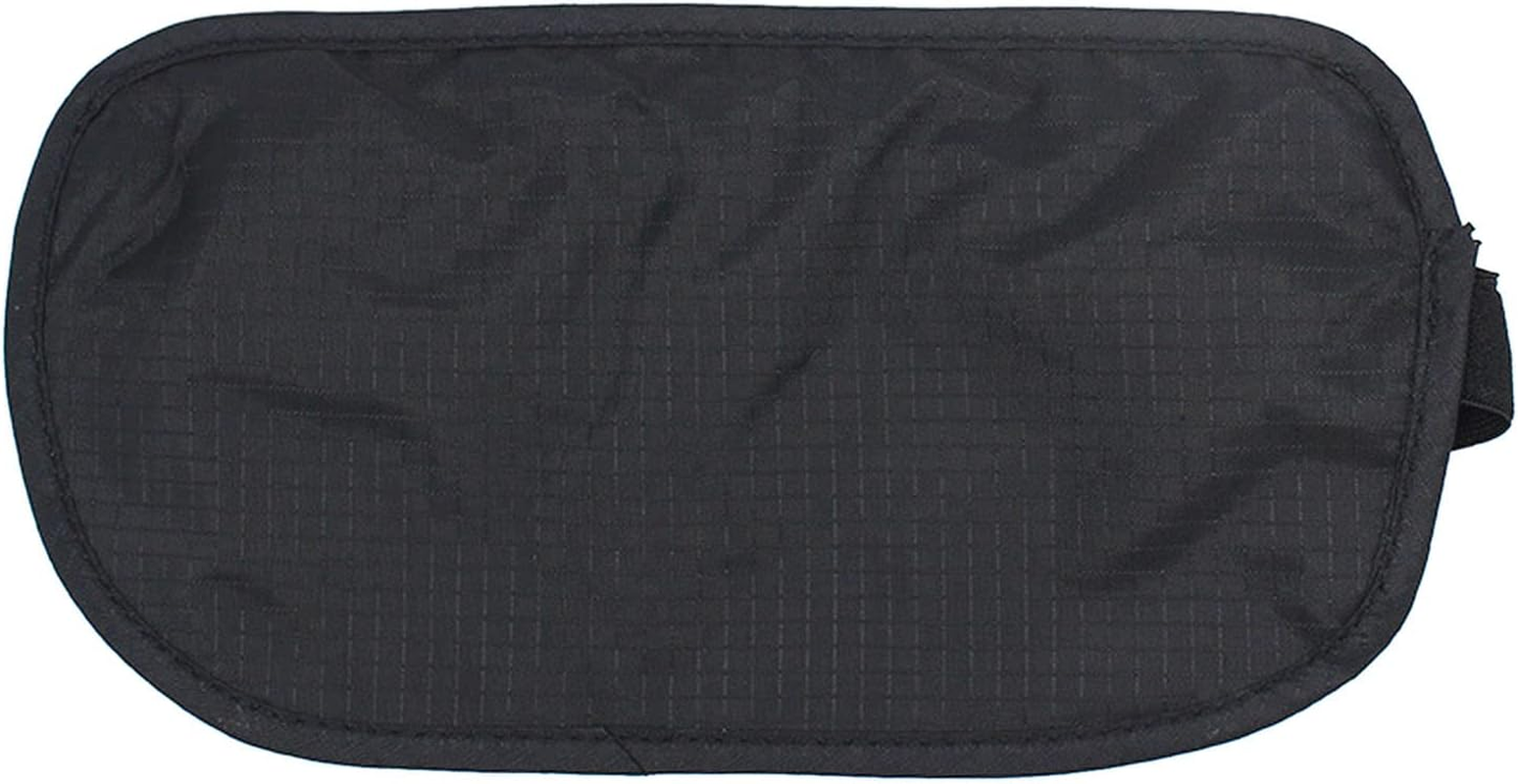 YIGZYCN Thin Money Belt Safe Travel Money Belt Bag Hidden Blocking Wallet Anti-Theft Pack