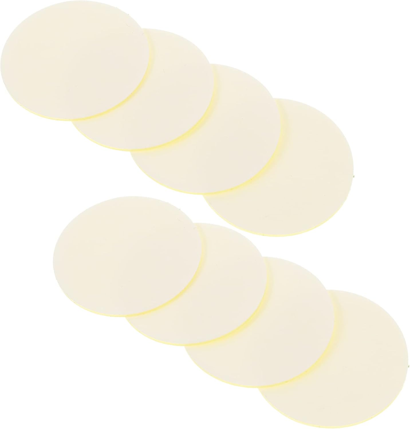 24Pcs Little Yellow Base Film round Adhesive Double Sided Tape Mounting Stickers for Car Home Office image number 5