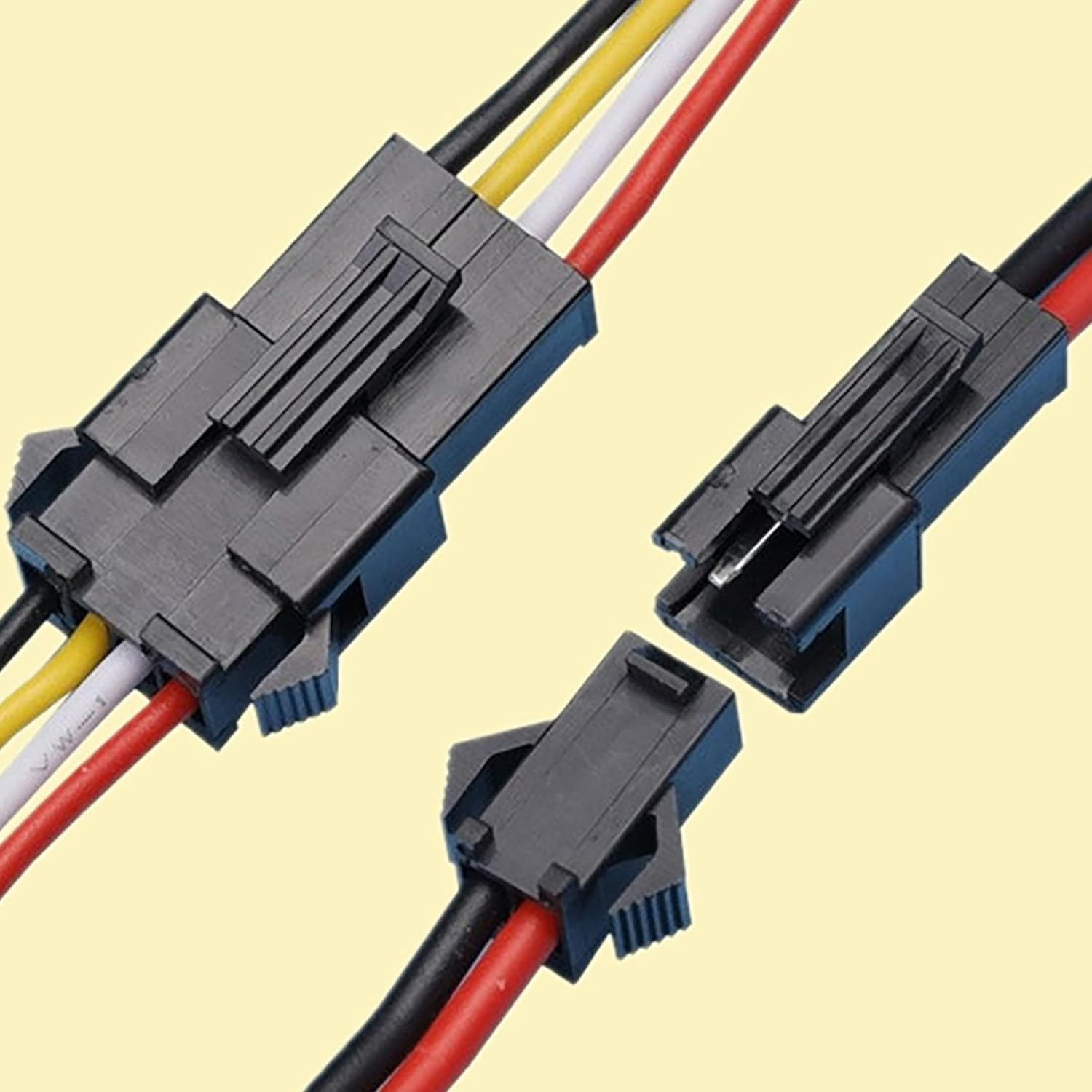 Tunghey 10Pack 3 Pin JST Connector Micro Electrical Male and Female Connector Adapter Plug with 15CM Wire Cables for LED Light Strip (3PIN) image number 6