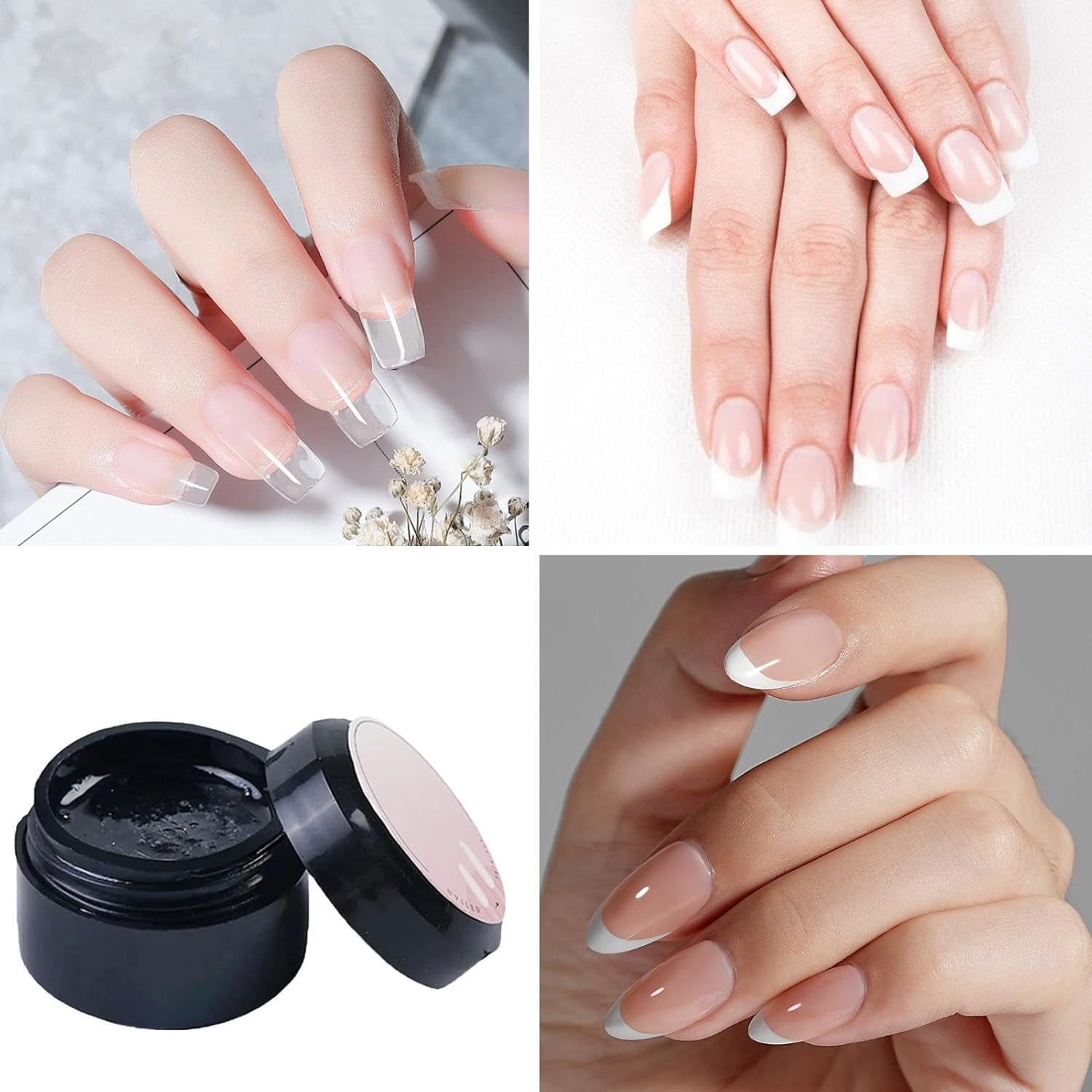 Nail Repair Kit - Professional Gel Nail Repair Manicure Tools | Strengthening Manicure Set, Home Quick Fix Solution for Cracked Broken Split Natural