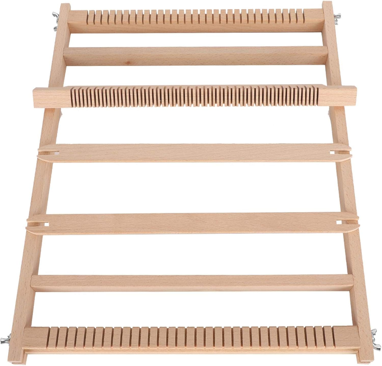 Weaving Frame Loom Kit,17.7"Hx13.8"W DIY Wooden Multi-Craft Weaving Loom Arts & Crafts Handmade Tapestry Weaver,Develops Creativity Weaving Frame Loom with Stand for Beginner image number 1