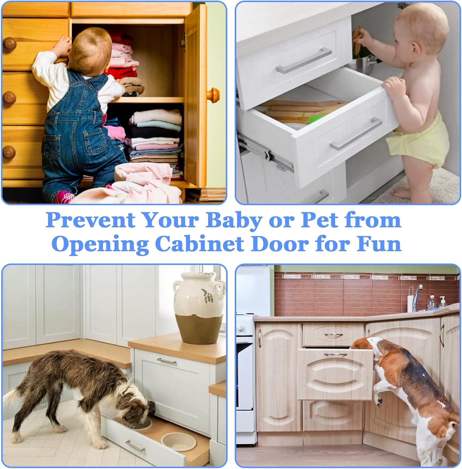 MIN CI 10 Pack Cabinet Door Magnets Strong Magnetic Door Catch Ultra-Thin Invisible for Cabinet Doors,Shower Doors,And Drawers Silver image number 3