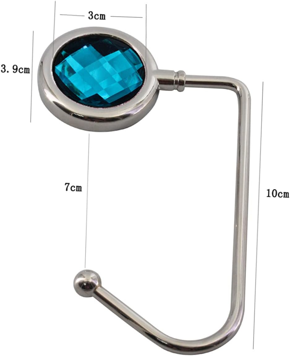 BESTYASH 4Pcs Alloy Handbag Hook Bag Table Hook Backpack for Dining Table Side Use image number 6