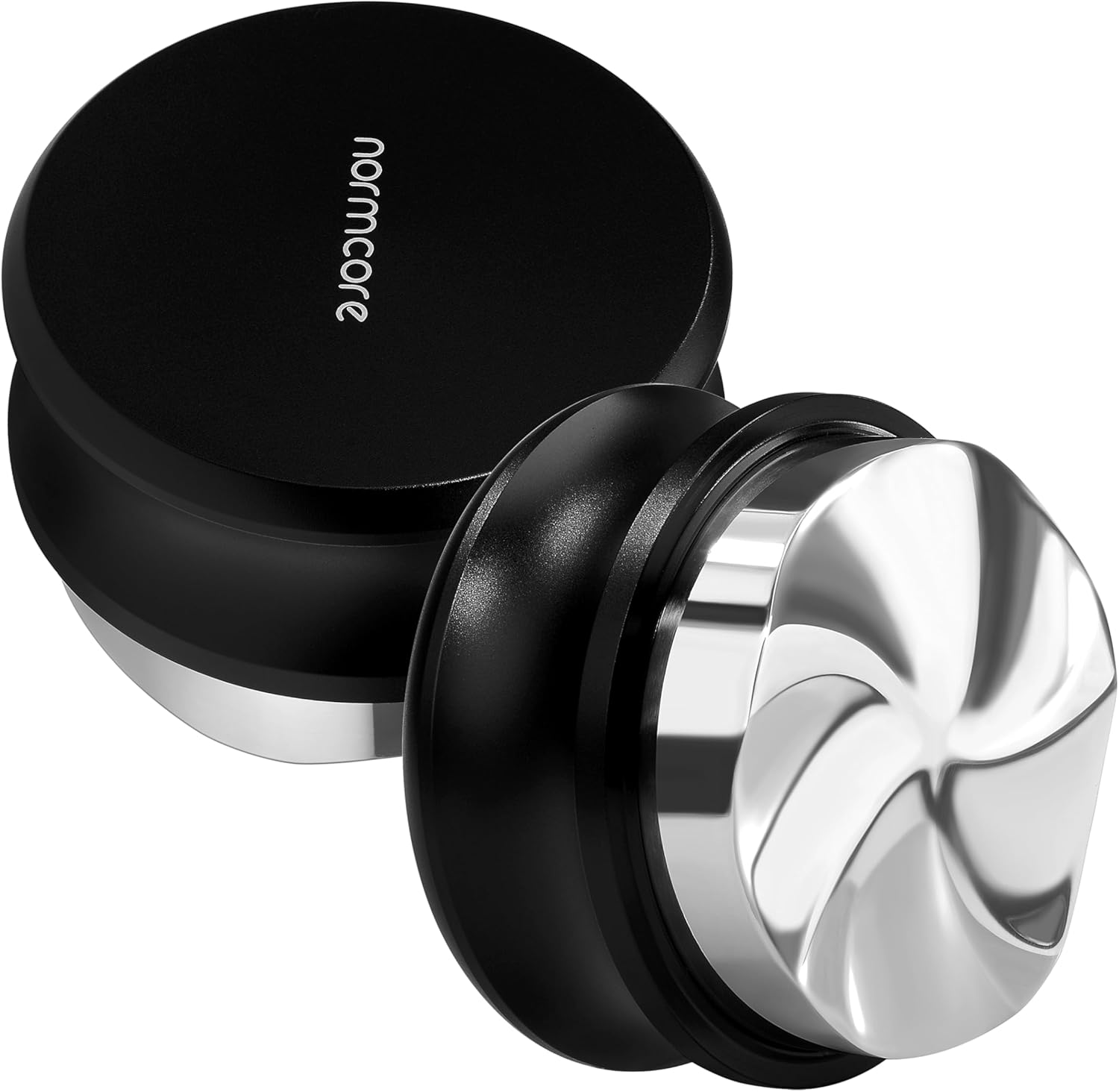 Normcore 58.5Mm Gravity Distribution Tool, Gravity Adaptive Espresso Distributor, Espresso Coffee Leveler Tool for 58Mm Bottomless Portafilter, 304 Stainless Steel 5 Blade Base image number 1