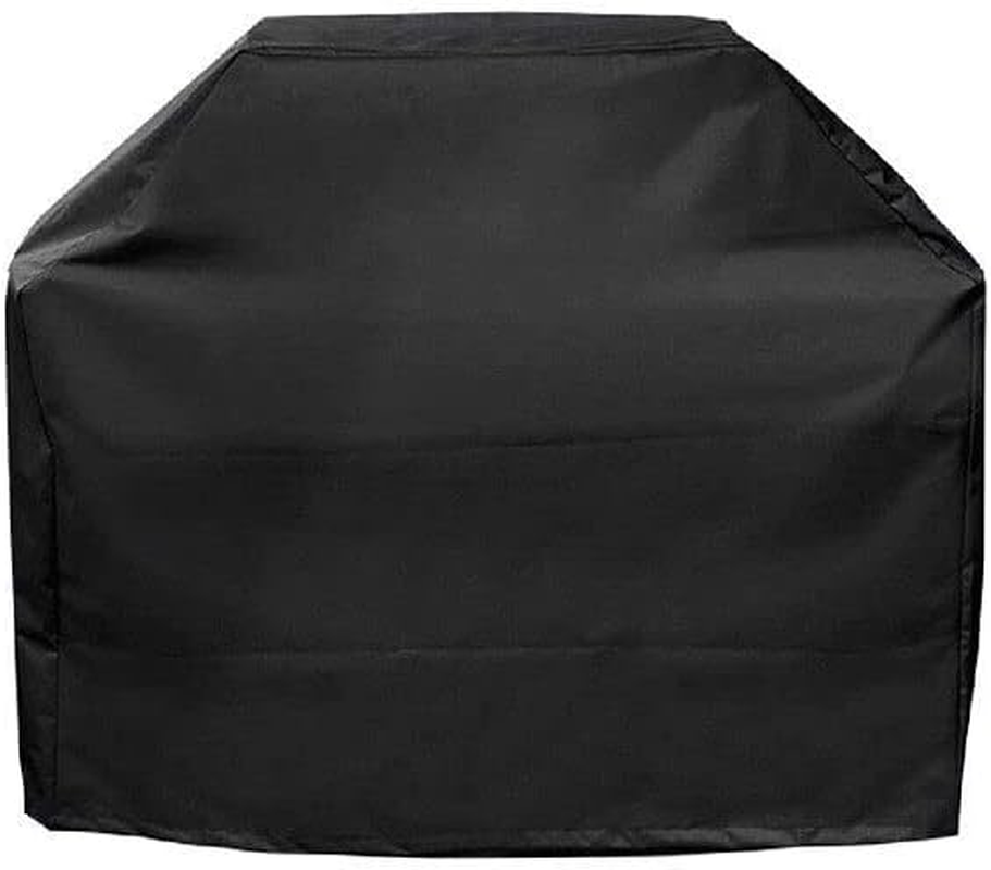 AIMALL Waterproof BBQ Grill Cover Heavy Duty Rain Gas Barbeque Smoker Grill Protector with Locking Rope for Outdoor S/L/XL, Black image number 3