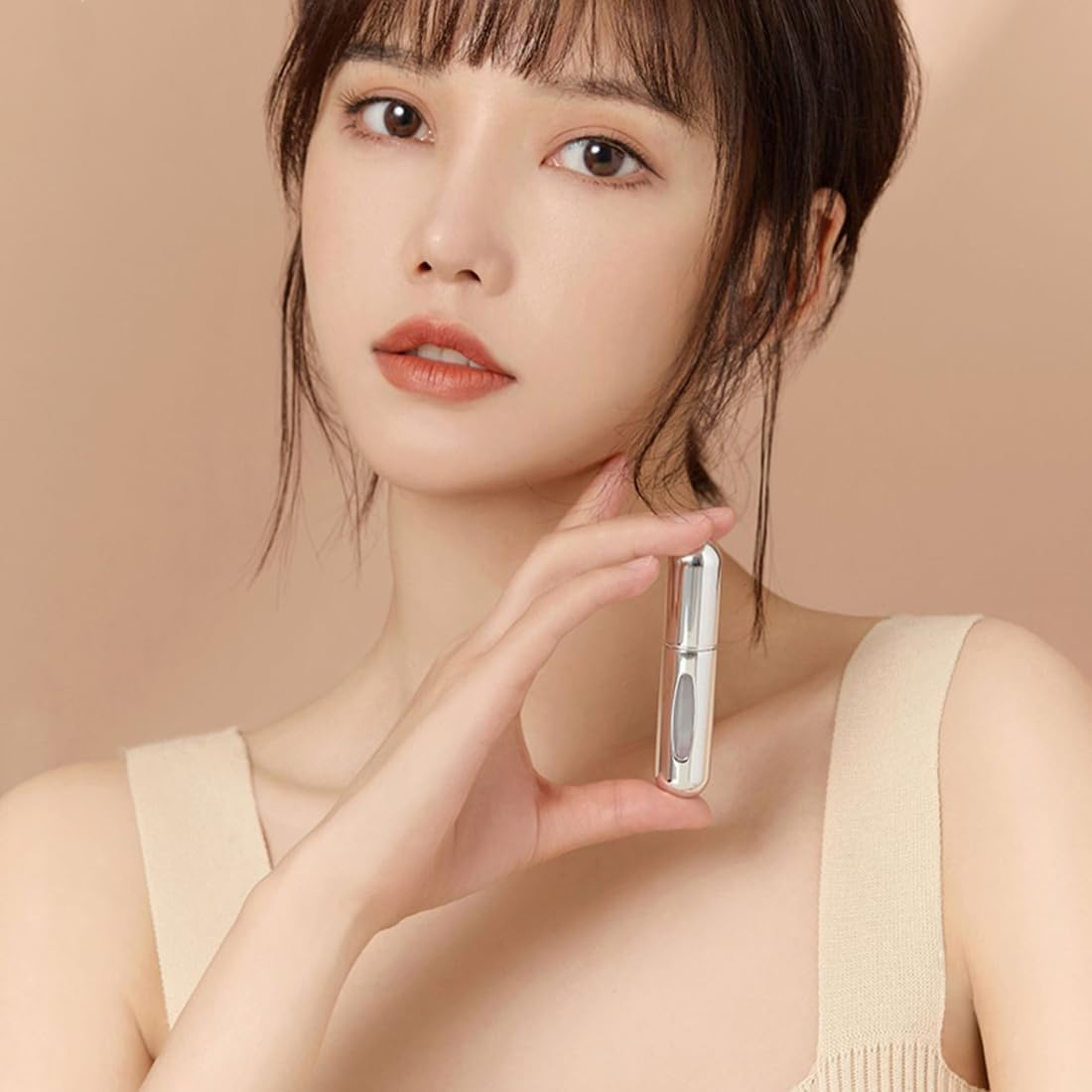 VAEIORP Set of 4 5Ml Perfume Spray Bottles - Refillable with Viewing Window, Ideal for Travel and Everyday Use image number 1