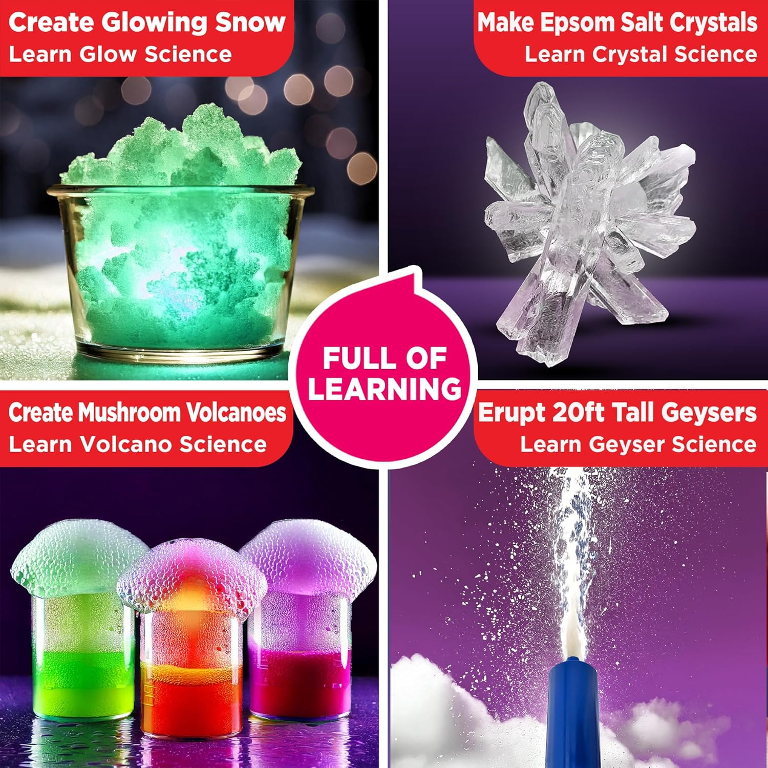 Doctor Jupiter Girls Super Science Kit for Kids Ages 6-8-10-12 | Easter, Birthday Gift Ideas for 6,7,8,9,10,11,12 Year Old Girls | STEM Learning & Educational Toys with 100+ Experiments image number 2