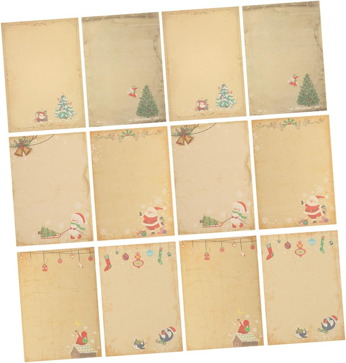 72 Sheets Khaki Kraft Letter Paper for Lyrics and Seasonal Letter Writing image number 2