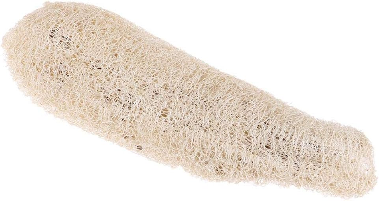 New Household Merchandises Natural Loofah Bath Body Shower Sponge Scrubber Pad image number 4