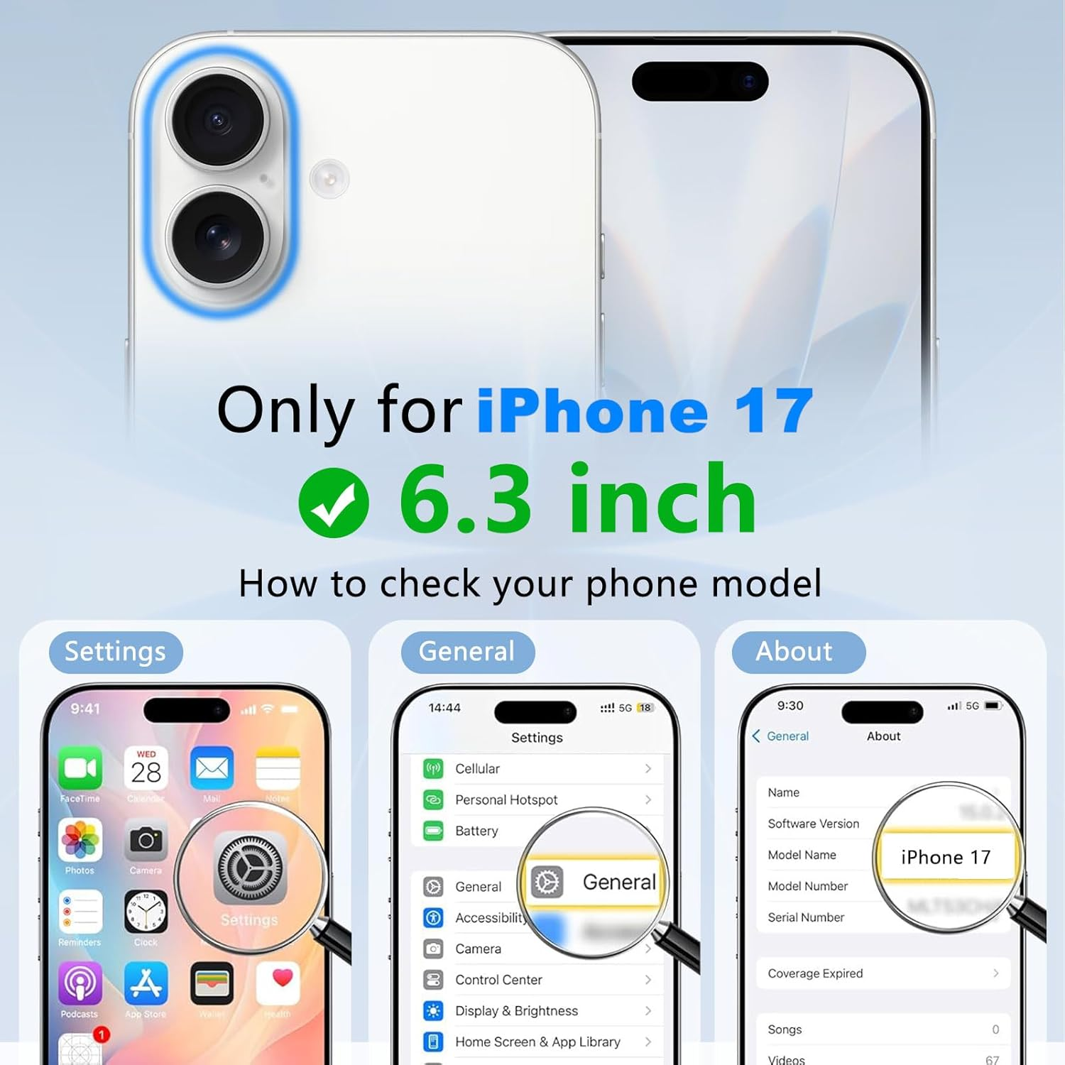 Guagua Mobile Phone Case for Iphone 17 Case [Compatible with Magsafe] Matte Magnetic Back Translucent Shockproof Drop Protection Protective Case Thin Case for Iphone 17 (6.3 Inch) Beige image number 4