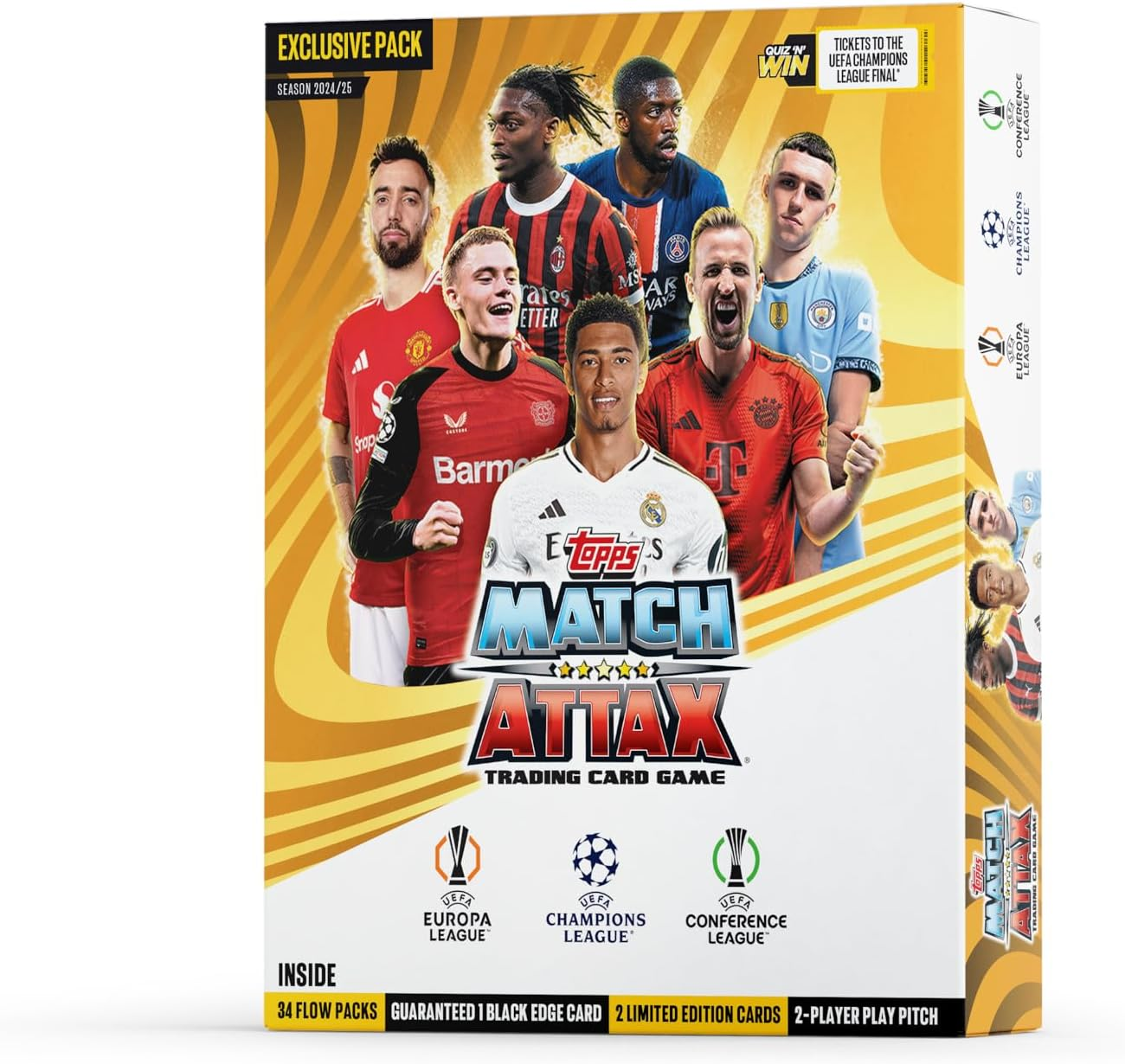 Topps UEFA Champions League Match Attax 24/25 Trading and Collectible Card Game - Limited Edition Pack image number 5