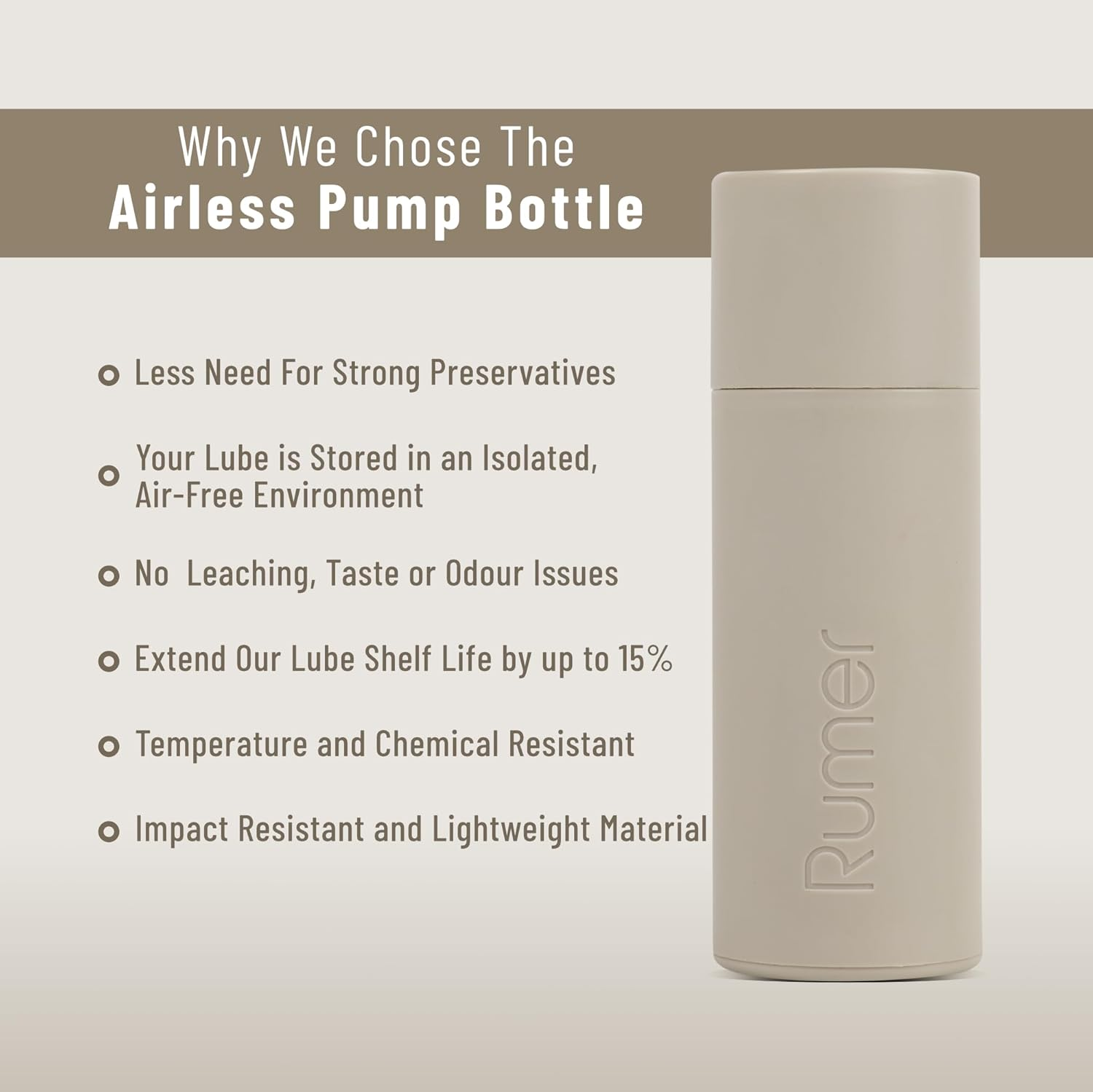 Rumer Oil Based Lube, Certified Organic Personal Lubricant Made in New Zealand 100Mls image number 4