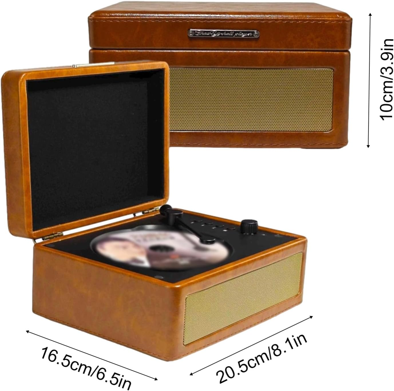 Generic Cd Player, Retro Cd Player Vintage USB Disk Playback with a Tray-Style Disc Insertion for Music Enthusiasts and Collectors Alike (#3) image number 2