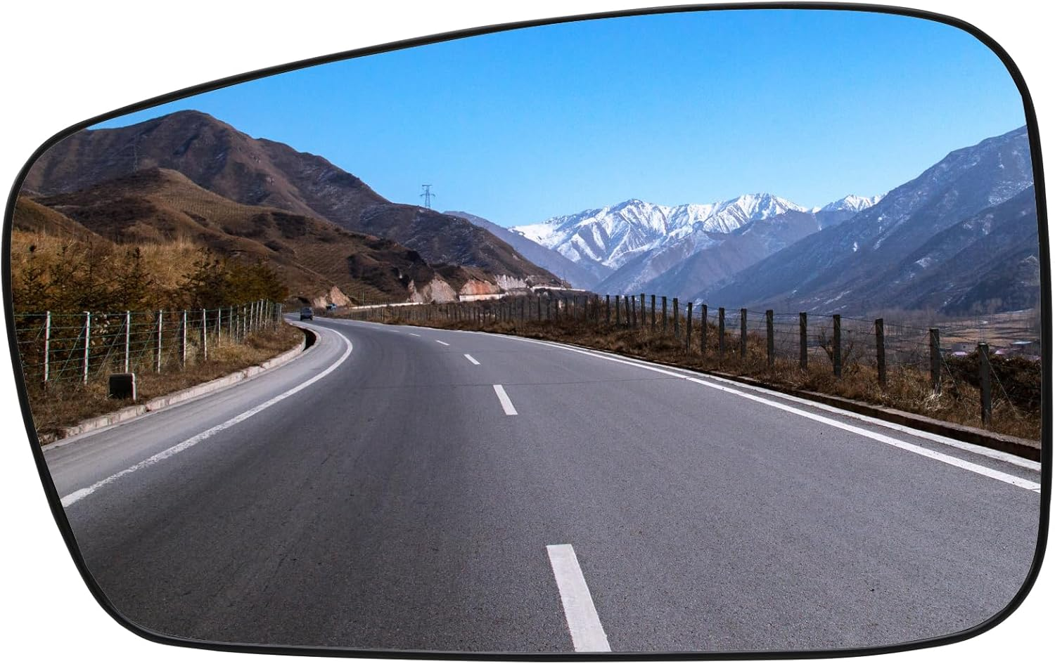 LOIYLLEN Left Side Mirror Replacement for Hyundai Sonata 2011 2012 2013 2014, Automotive Replacement Parts - Left Side Mirror Glass, Rear View Mirrors Glass with Power Heated image number 4