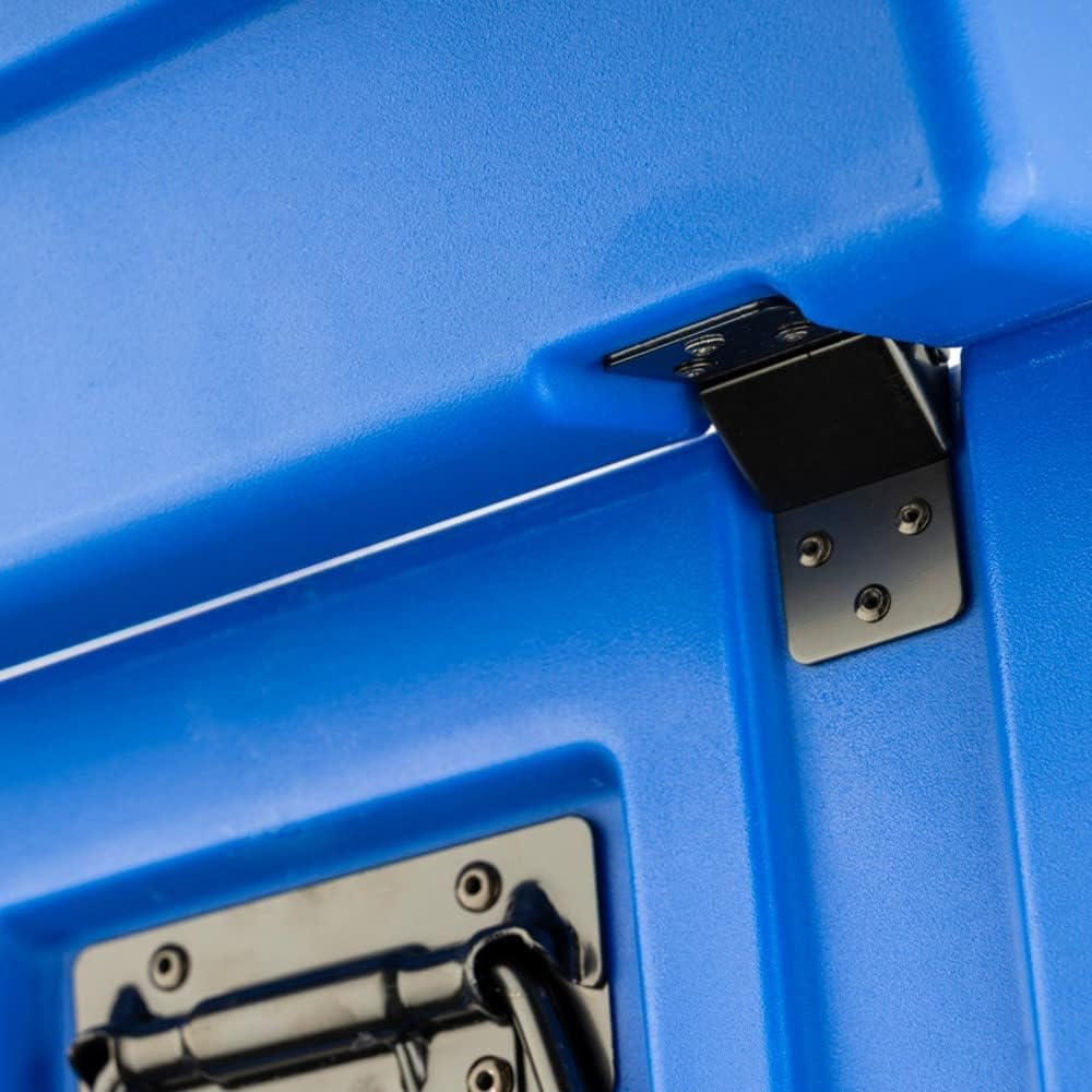 2 X Adventure Kings 45L Tough Front Opening Storage Box Strong Handle Cargo Case image number 2