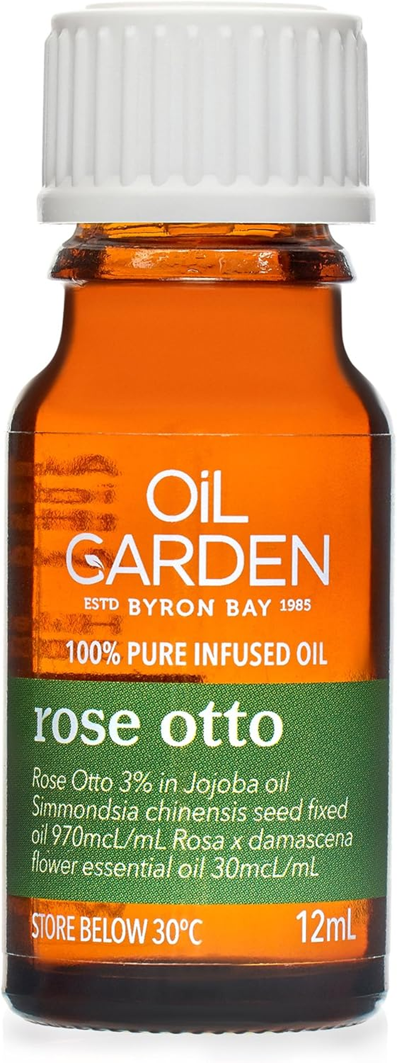 Oil Garden Rose in Jojoba 100% Pure Essential Oil Therapeutic Aromatherapy 12Ml