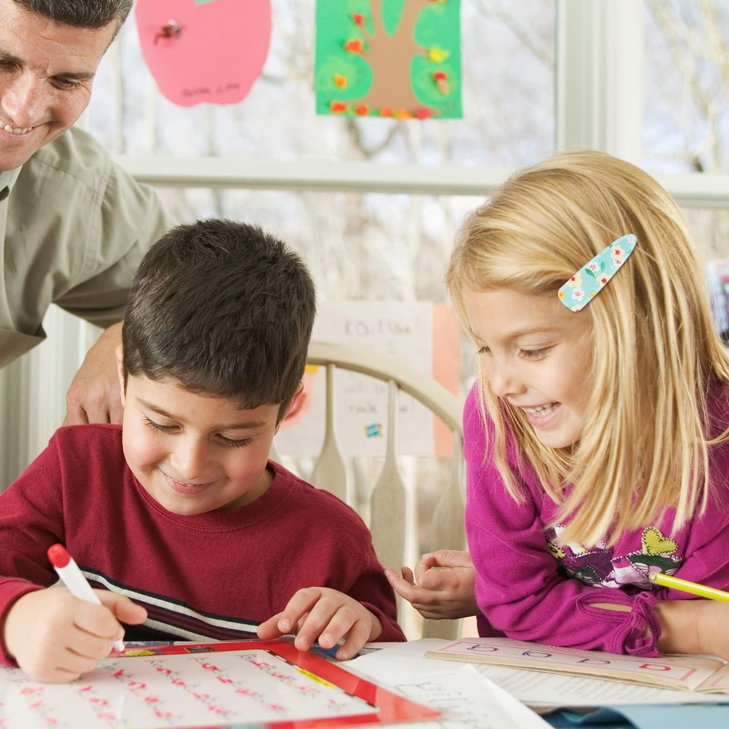 Girls Hair Clips Cartoon Hair Clips Cute Hair Clips for Girls Kids Pack of 6