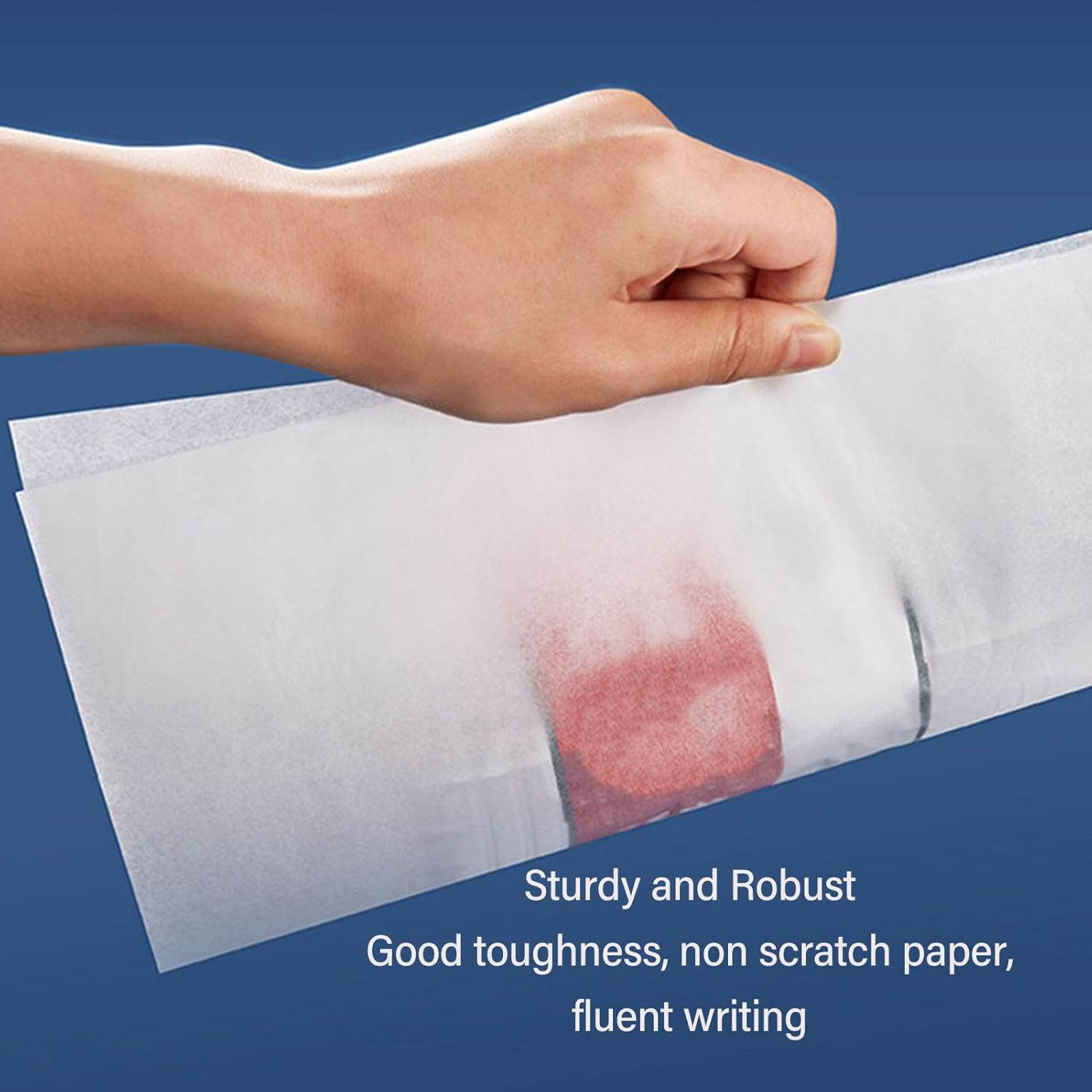 Tracing Paper Roll, 24 Inch White Trace Paper Roll Translucent Tracing Paper for Drawing Clear Tracing Patterns Paper for Sewing Sketching Crafts, Translucent Pattern Paper image number 5