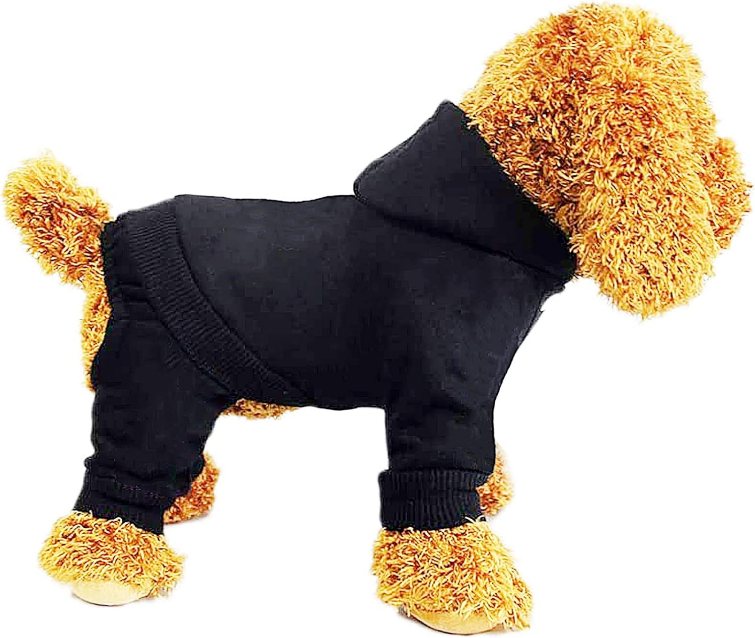 Dog Clothes, Dog Costume, Dog Hoodie, Dog Winter Coat, Dog Dress, Dog Coat, Dog Onesie, Dog Sweatshirt, ​​4 Legs Warm Pet Costume for Small Dogs Cats Boy or Girl, 1 Pack Pink M