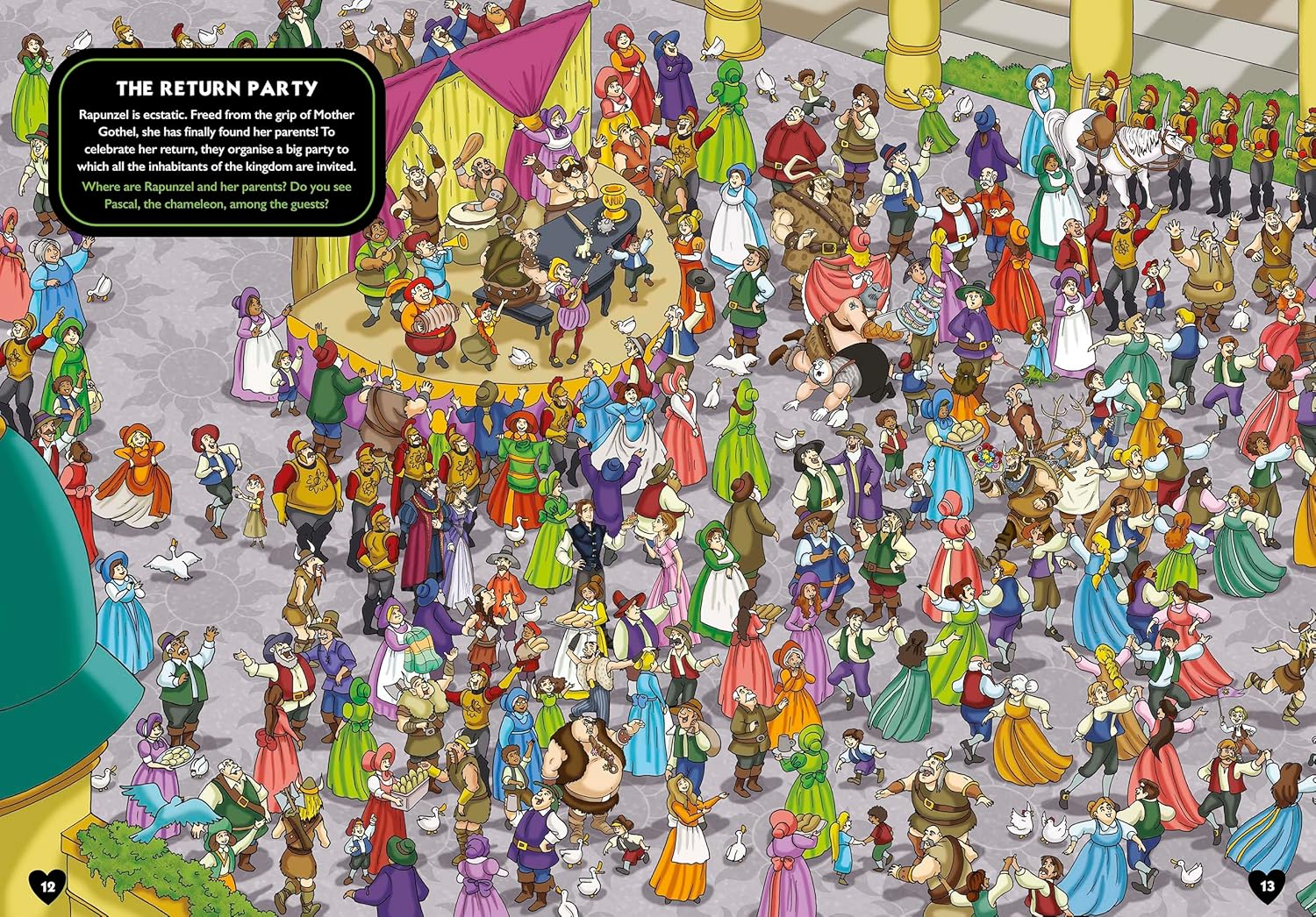 Where Are the Princesses? a Royal Search-And-Find Activity Book (Disney Princess) image number 3