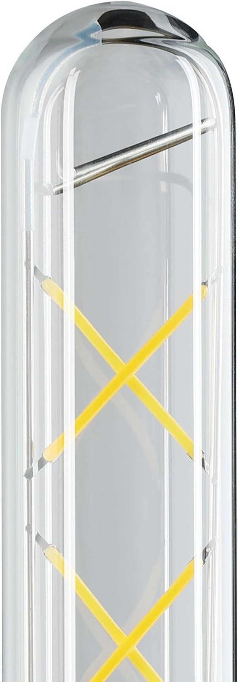 EGLO E27 LED Light Bulb, Light Bulb in Bar Shape, Light Bulb Tube for Retro Lighting, 4 Watt (Equivalent to 40 Watt), 470 Lumen, Warm White, 2700 K, Edison Bulb T30, Diameter 3 Cm