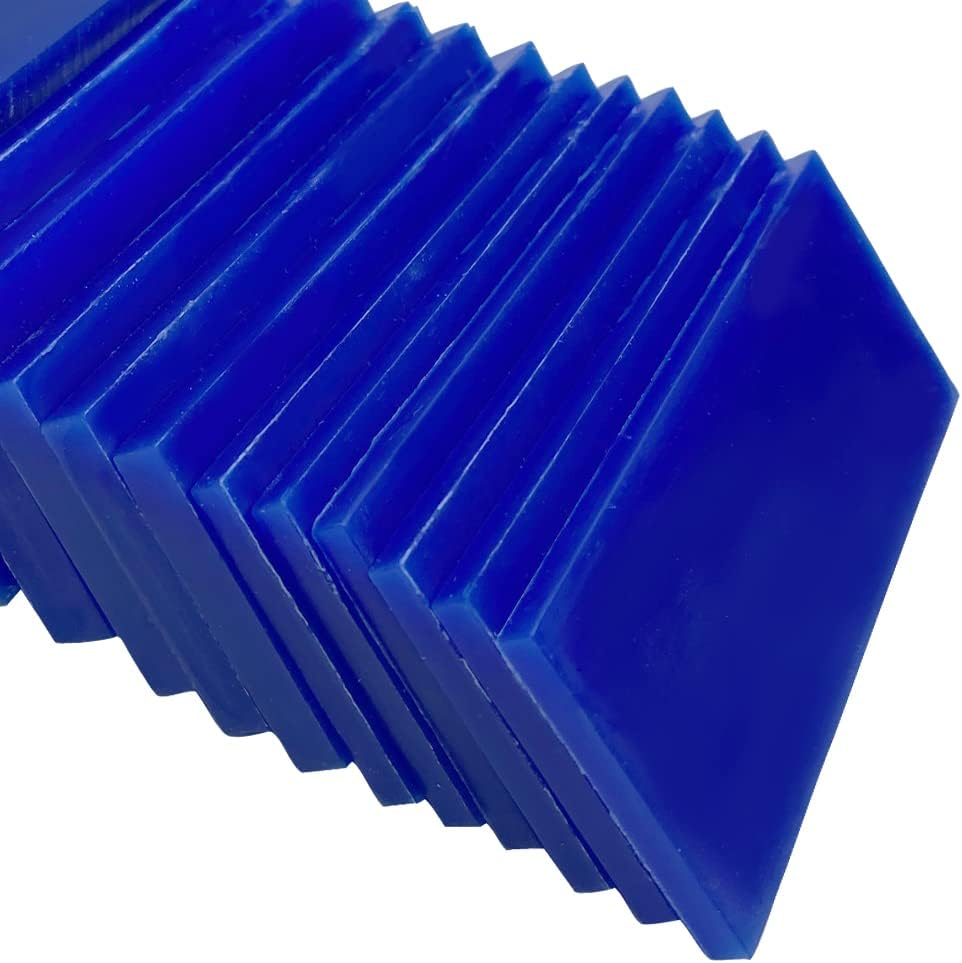 NIUPIKA Carving Wax Block Lost Wax Casting Jewelry Molding Tool Mold Sculpting 1 Pound (Blue Wax Slices) - Blue Wax Block image number 6