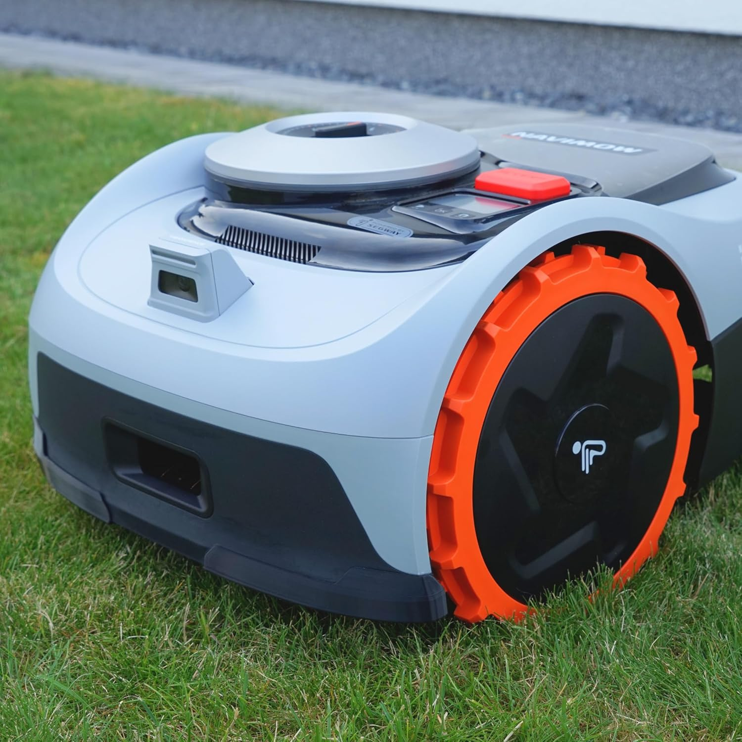 Edge Protection Compatible with Segway Navimow I105E & I108E Protection Bumper Tuning Robotic Lawnmower - Easy Plugging, No Gluing Required (Black)