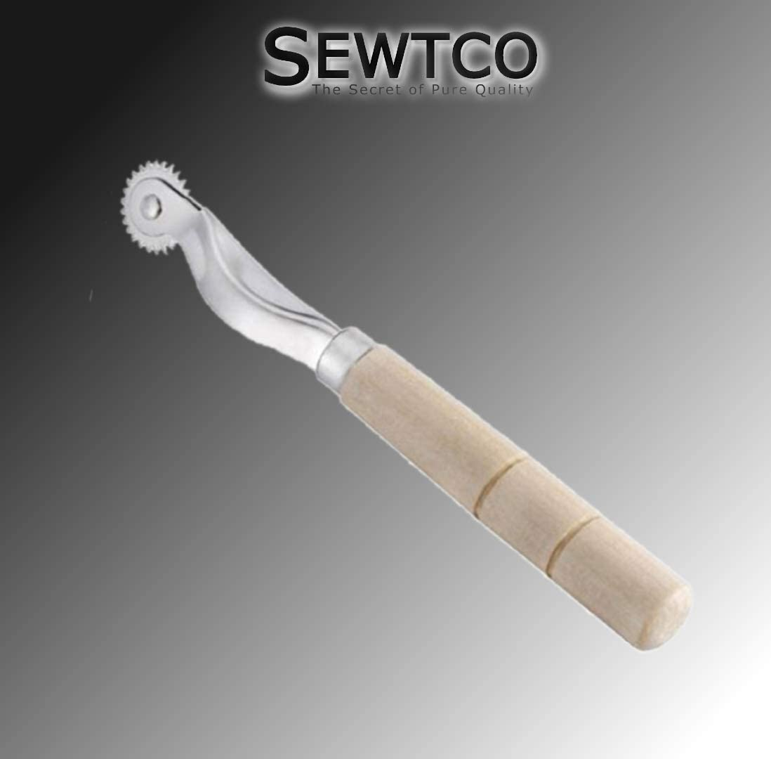 Sewing Tracing Wheel for Sewing Patterns, Wood and Stainless Steel Pounce Wheel, Perforation Cutter,Overstitch Wheel, Paper Perforator Tracing Wheel Sewing, Rotary Perforator, Pounce Wheels, by SEWTCO image number 5