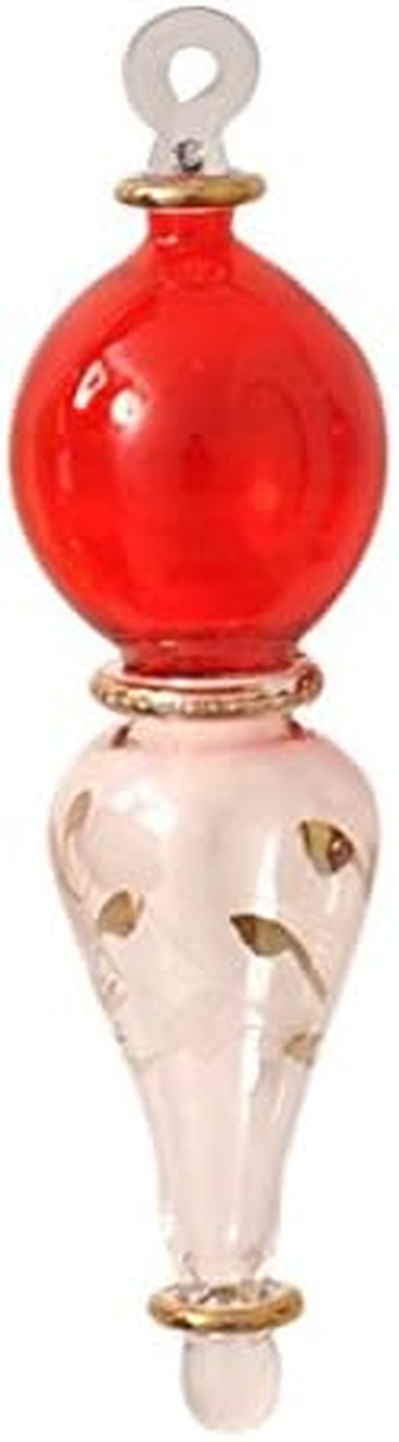 Craftsofegypt Set of 6 Egyptian Hand Blown Glass Christmas Ornaments Vintage Style for the Tree image number 1