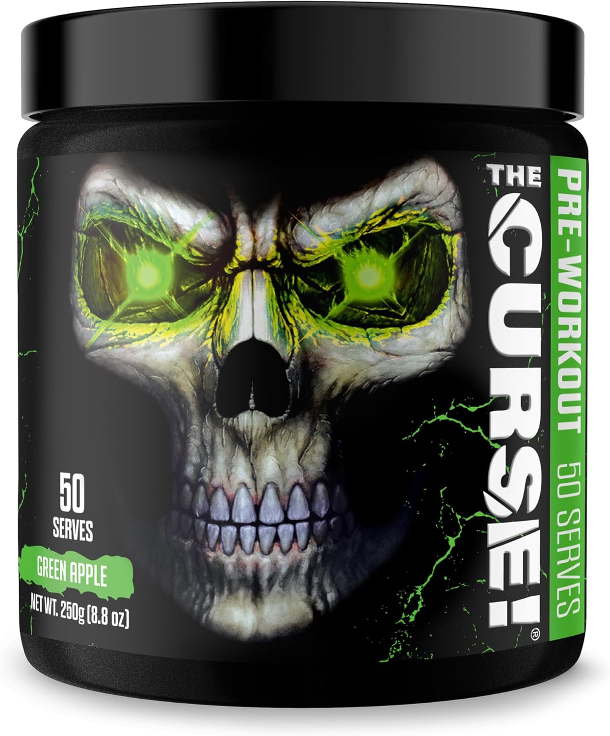 Cobra Labs the Curse! Pre-Workout - Green Apple Envy, 250 Grams image number 5