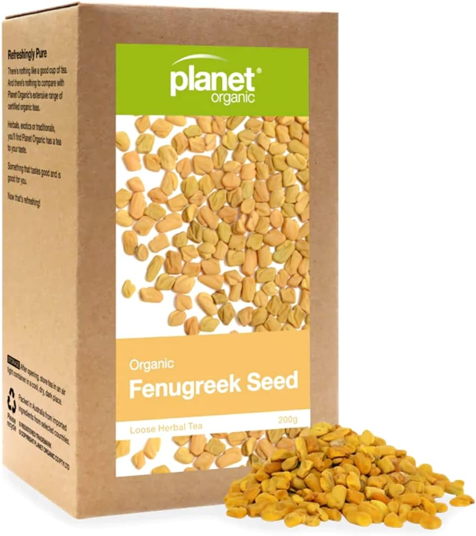 Planet Organic Fenugreek Seed Loose Leaf Tea, 200 G image number 4