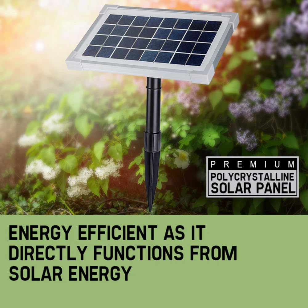 Protege SFP Series 25W Solar Powered Water Fountain Pump Kit with Battery image number 6