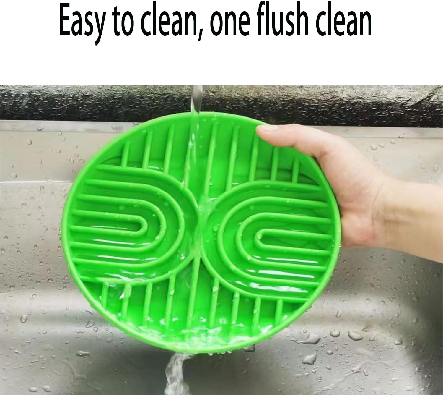 Lxcshljx Slow Feeder Dog Bowls, Silicone Dog Bowl with Suction Cups, Cats Losing Weight Bowl, Non-Slip Lick Mats Weight Control for Small Medium Large Dog Reduces Boredom，Puzzle Feeding Pet Bowl image number 4