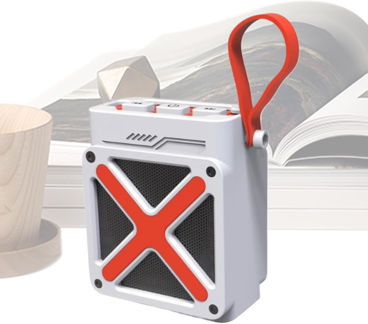 Wjnflqn Outdoor Speaker - Wireless Cool Electronics | Big Audio Outdoor Travel Speaker,For Home Office Dorm Car Travel Party Living Room Bedroom Camping image number 1