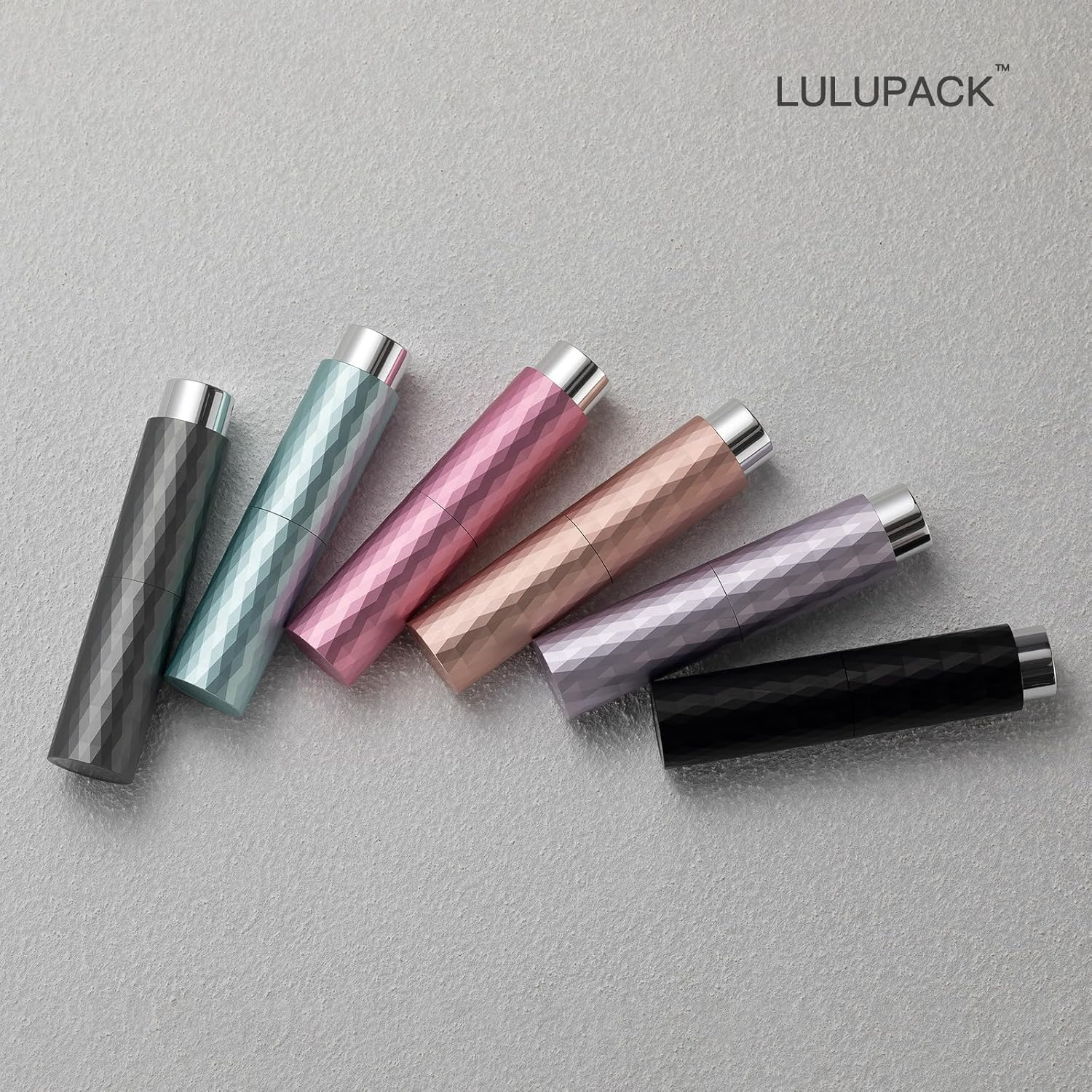 Lulupack Perfume Atomizer Travel Refillable Bottle: Cologne Sprayer Portable for Men - Mini Spray Empty for Refill - 8Ml Small Size Matte - 6Color-1 image number 7