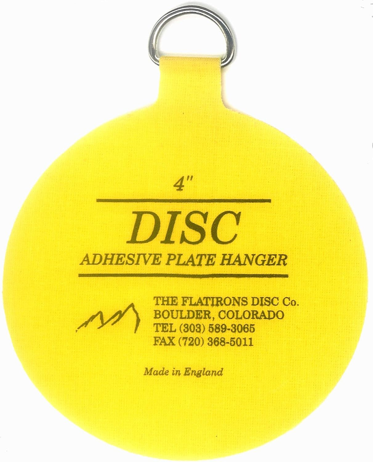 Invisible English Disc Adhesive Large Plate Hanger Set (4-4 Inch Hangers) image number 2
