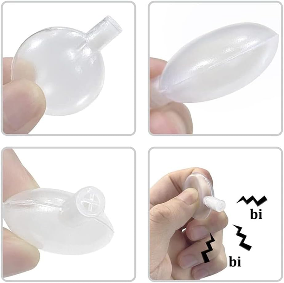 Toy Repair Fix Dog Pet Toy Noise Maker Insert Replacement Squeakers, 100Pcs Noise Maker Insert Replacement Squeaker, Toy Squeaker Fit Repair Dog Pet Toys Noise Maker Insert Squeakers image number 5