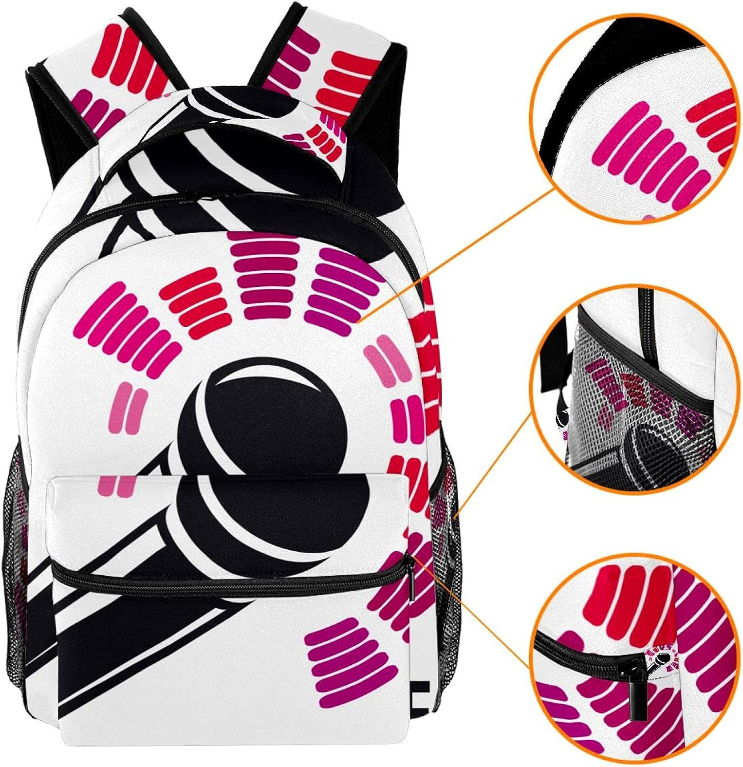 Logo Karaoke Backpack Students Shoulder Bags Travel Bag College School Tote Backpacks