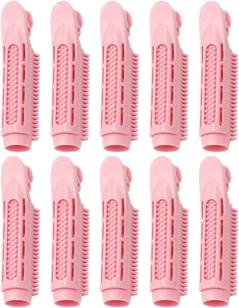 Lurrose Curly Hair Styling Tools Instant Hair Volumizing Clip Volumizing Hair Root Clip Roller DIY Hair Curlers Natural Fluffy Hair Clip for Women, 10Pcs Hair Styling Tools image number 6