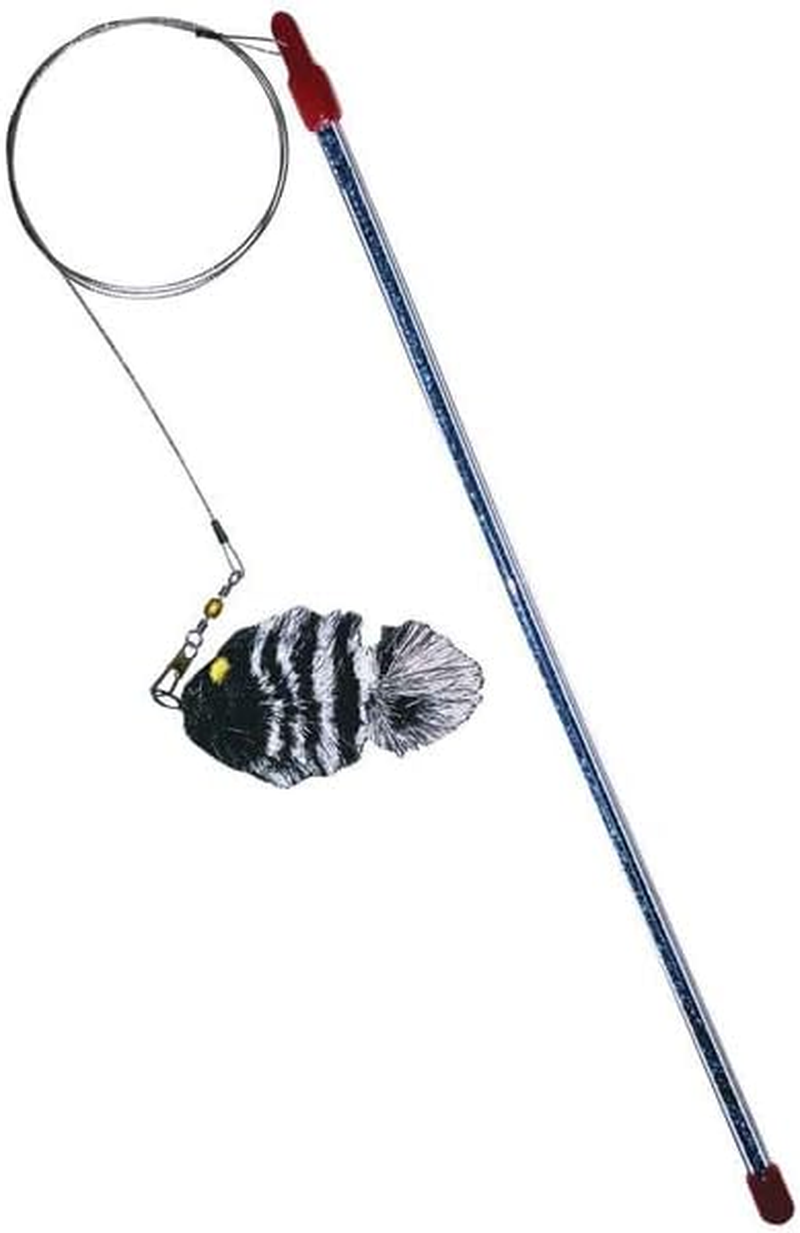 Go Cat DA Fish Teaser Wand with Toy Fish image number 3