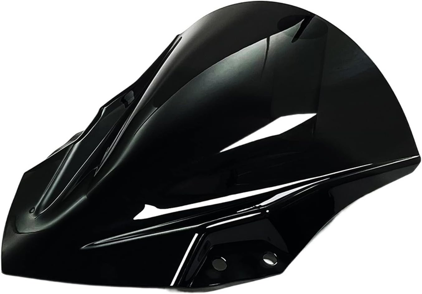 XINMINGYUE Ninja400 Motorcycle PC Plastic Windscreen Windshield Baffle Wind Deflectors Fit for Kawasaki Ninja 400 2018-2022 Headlights Motorcycle(Black) image number 3