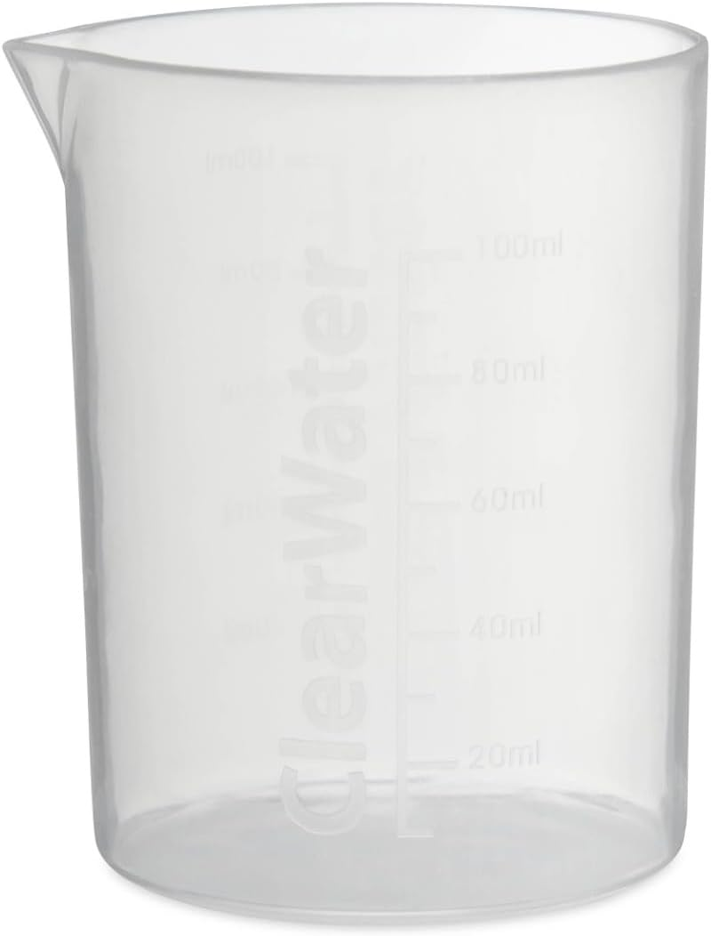 Clearwater CH0032 Measuring Set for Swimming Pool and Hot Tub Chemical Treatment, Transparent, 19.5 Cm*13.0 Cm*18.0 Cm image number 2