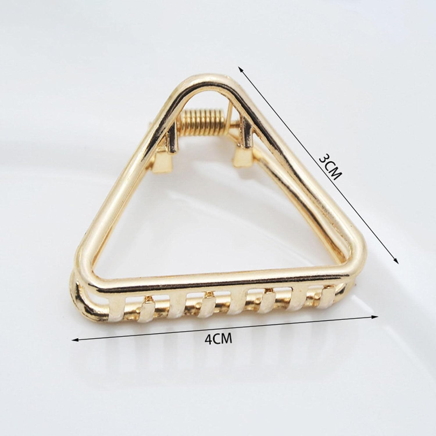 Tadill Women Hair Claws Clips, for All Hair Types Girls Ponytail Holder, Elegant Hairpins Headdress Hair Clamp, Hair Clip Hair Styling Accessories, 3Cmx4Cm Triangle image number 3